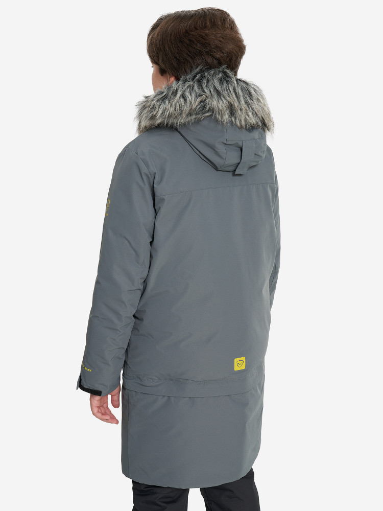 Пальто утепленное для мальчиков - фото 3