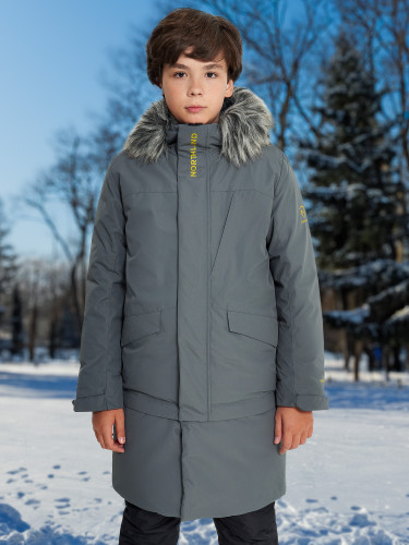 Пальто утепленное для мальчиков