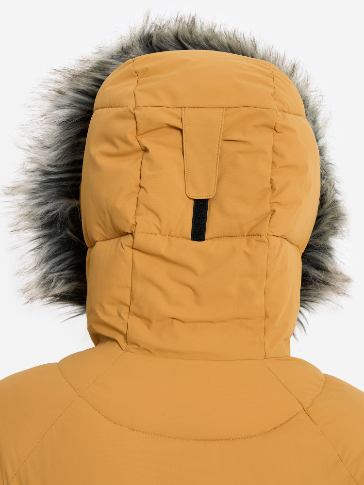 Пальто утепленное для девочек - фото 6