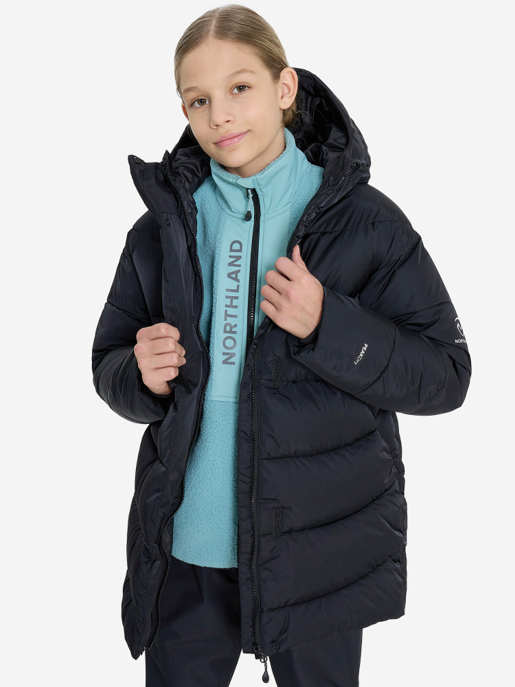 Куртка утепленная для девочек - фото 4