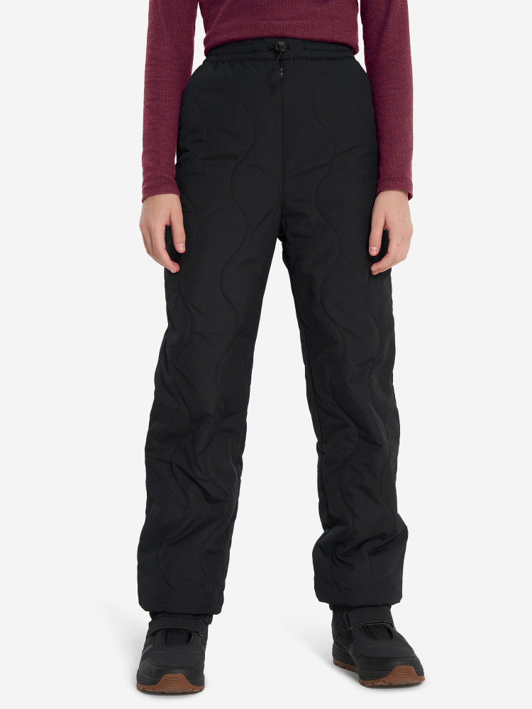 Брюки утепленные для девочек - фото 2