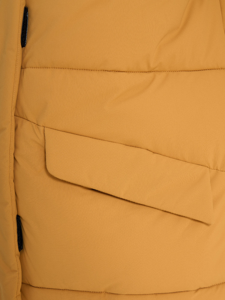 Пальто утепленное для девочек - фото 11