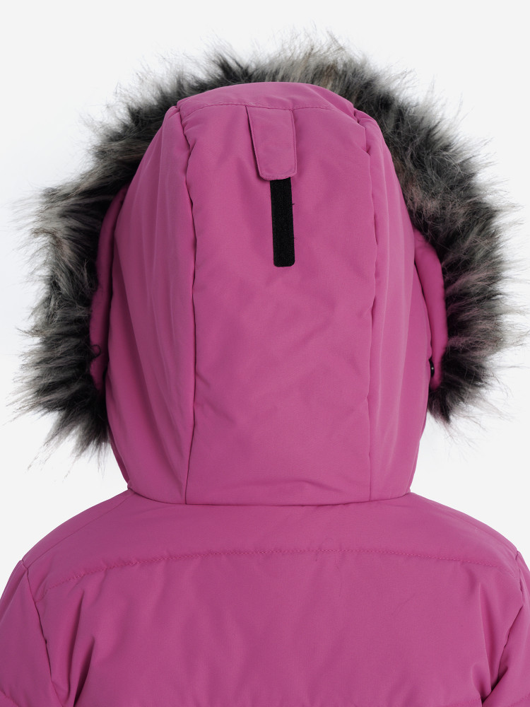 Пальто утепленное для девочек - фото 8