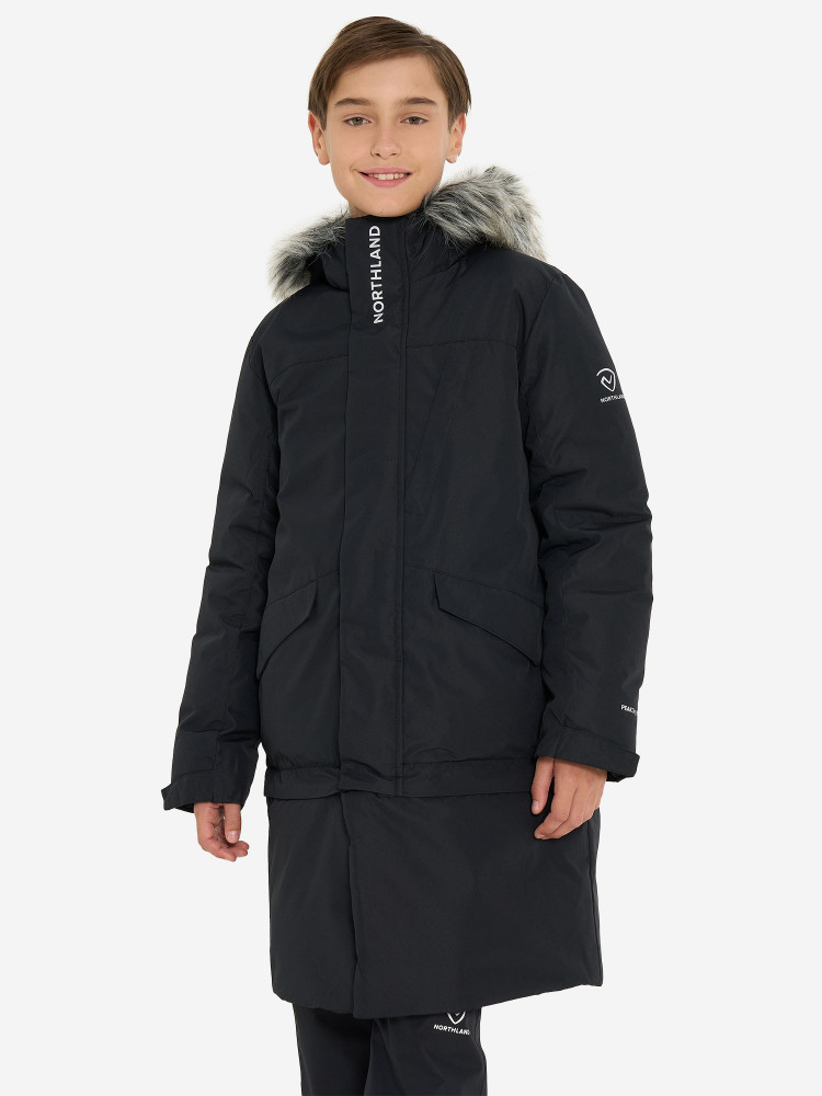 Пальто утепленное для мальчиков - фото 2