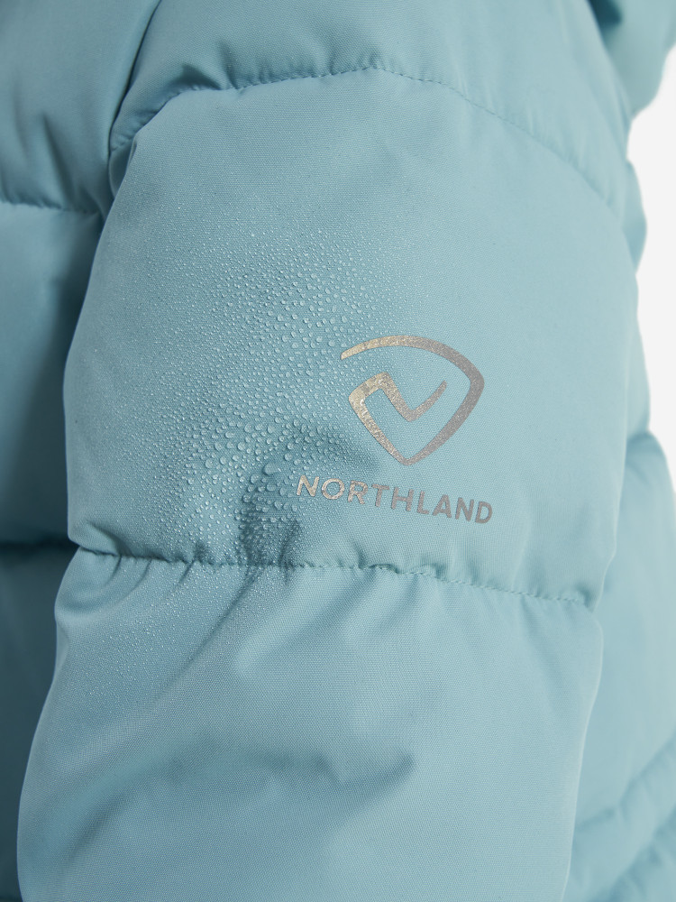 Пальто утепленное для девочек - фото 13