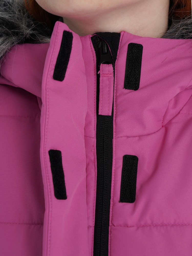 Пальто утепленное для девочек - фото 10