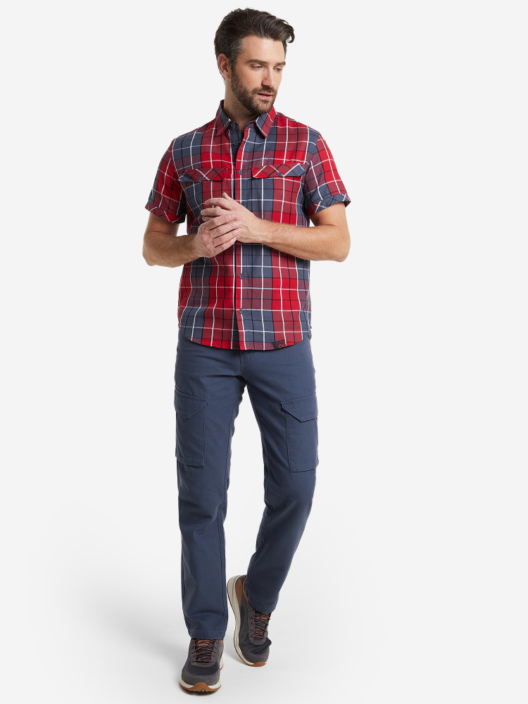 Рубашка с коротким рукавом мужская - фото 3