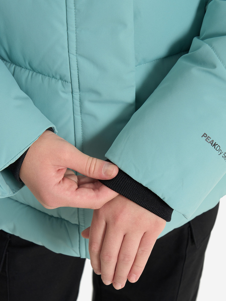 Пальто утепленное для девочек - фото 12