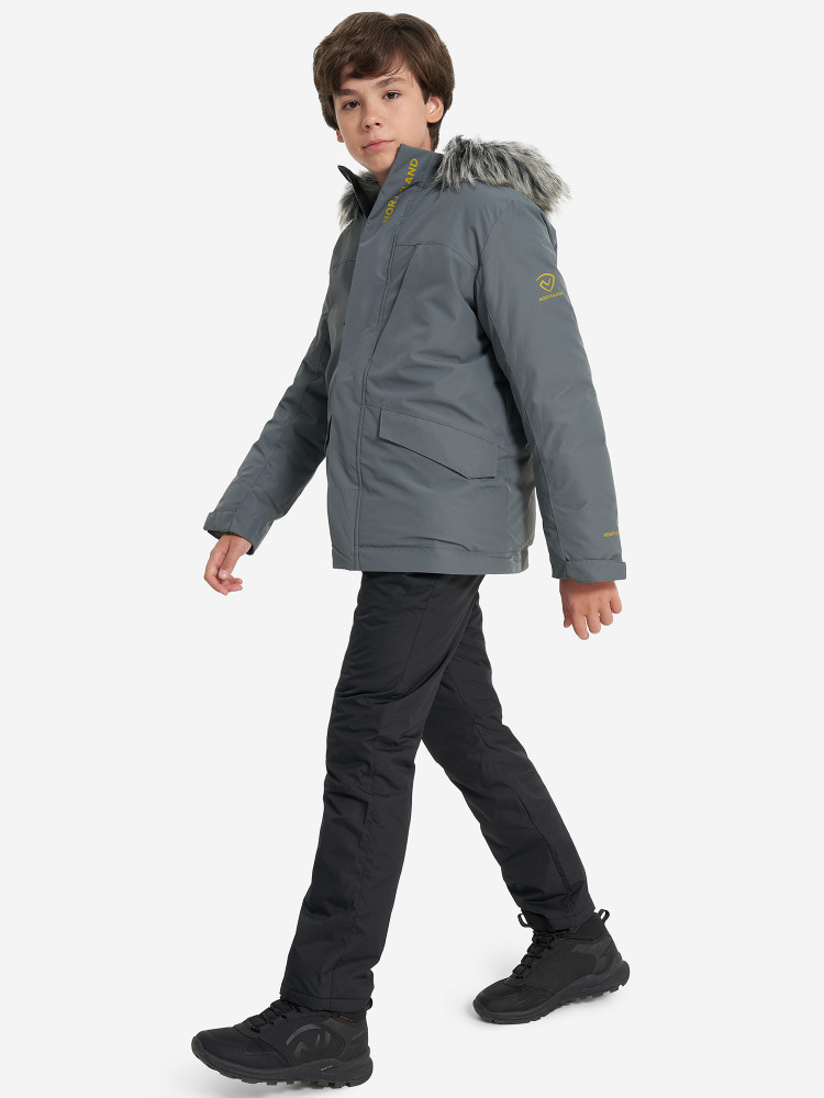 Пальто утепленное для мальчиков - фото 7