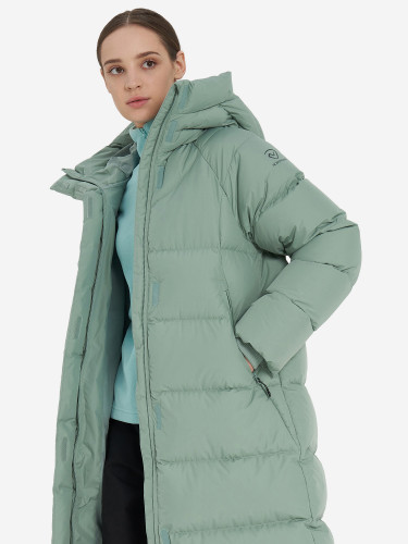 Пальто пуховое женское