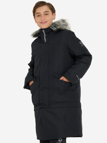Пальто утепленное для мальчиков