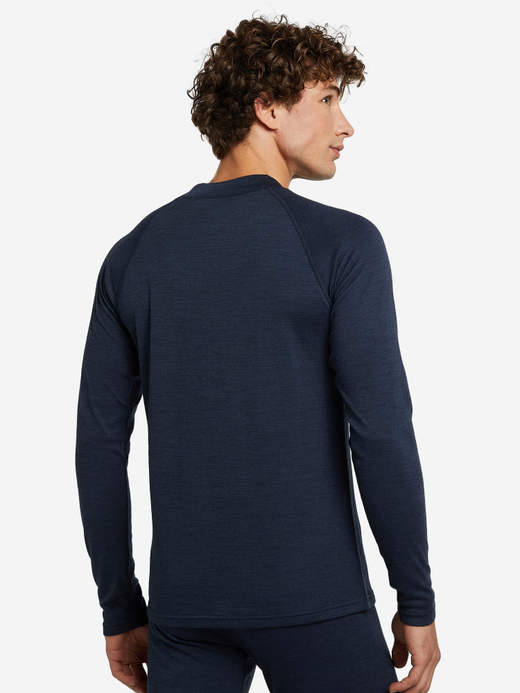 Термобелье верх мужское Wool темно-синий цвет — цена 3199 руб. наофициальном сайте Northland
