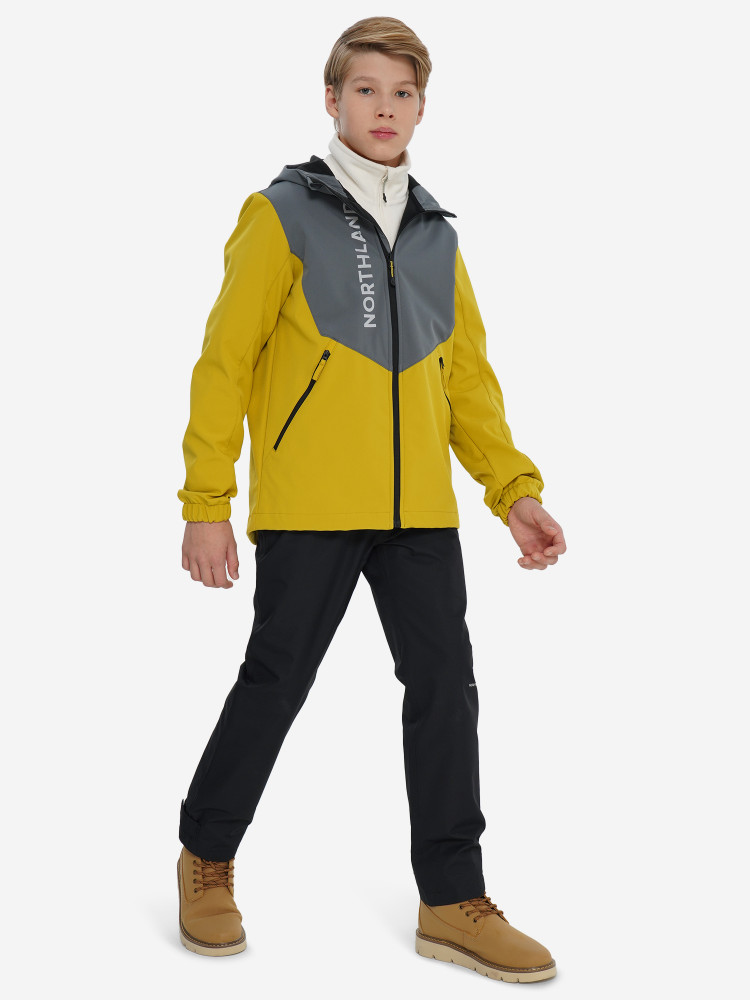 Куртка софтшелл для мальчиков - фото 4