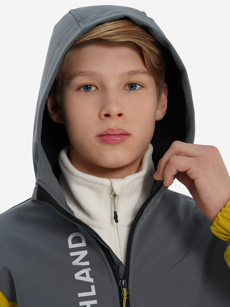 Куртка софтшелл для мальчиков - фото 5