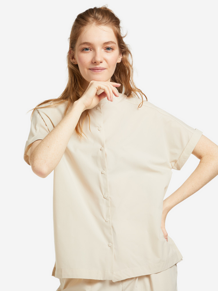 Рубашка с коротким рукавом женская - фото 1