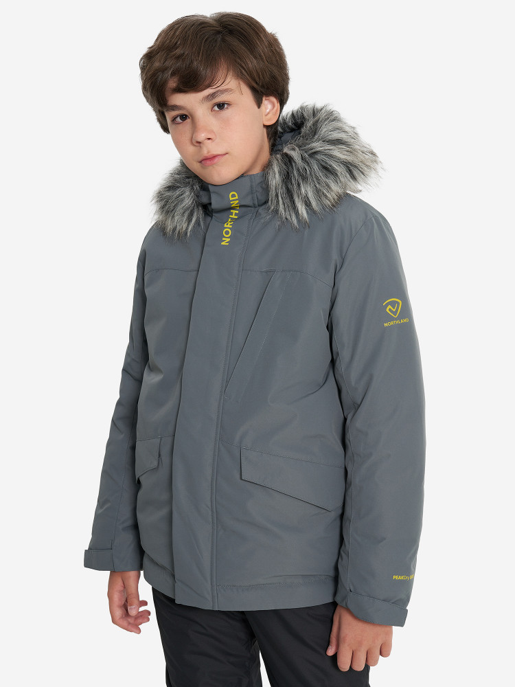 Пальто утепленное для мальчиков - фото 5